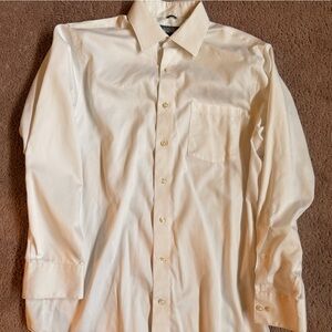 Kenneth Cole Men's White Button Down Shirt